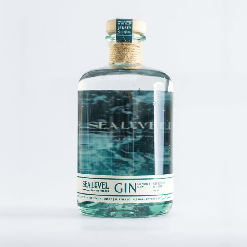 SEA LEVEL ECO DISTILLERY London Dry Gin 'Hibiscus and Lime' Bottle (70cl) 40%abv Image