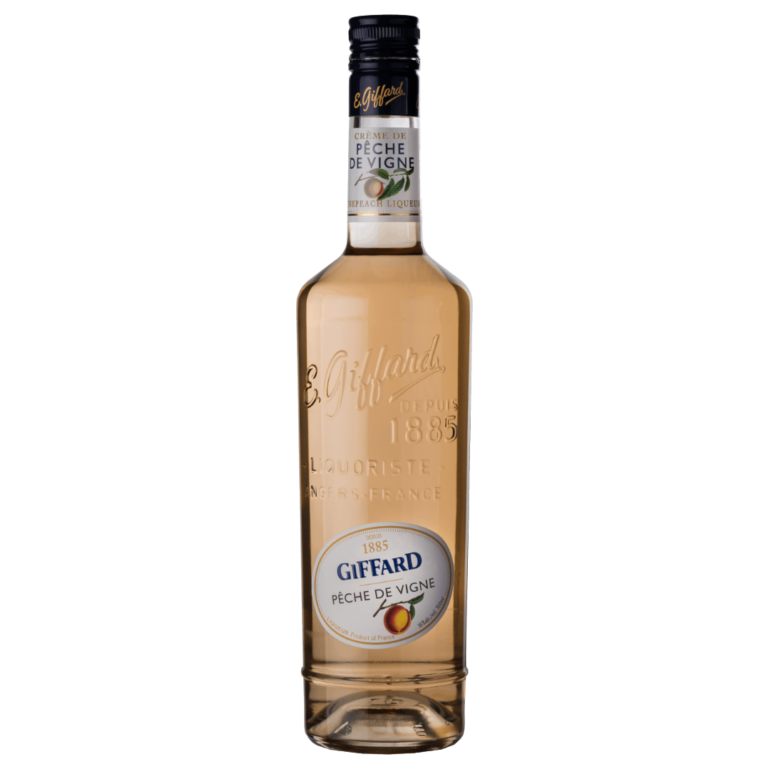 GIFFARD Creme de Peche de Vigne (Peach Liqueur) - France Bottle (70cl) 16%abv Image