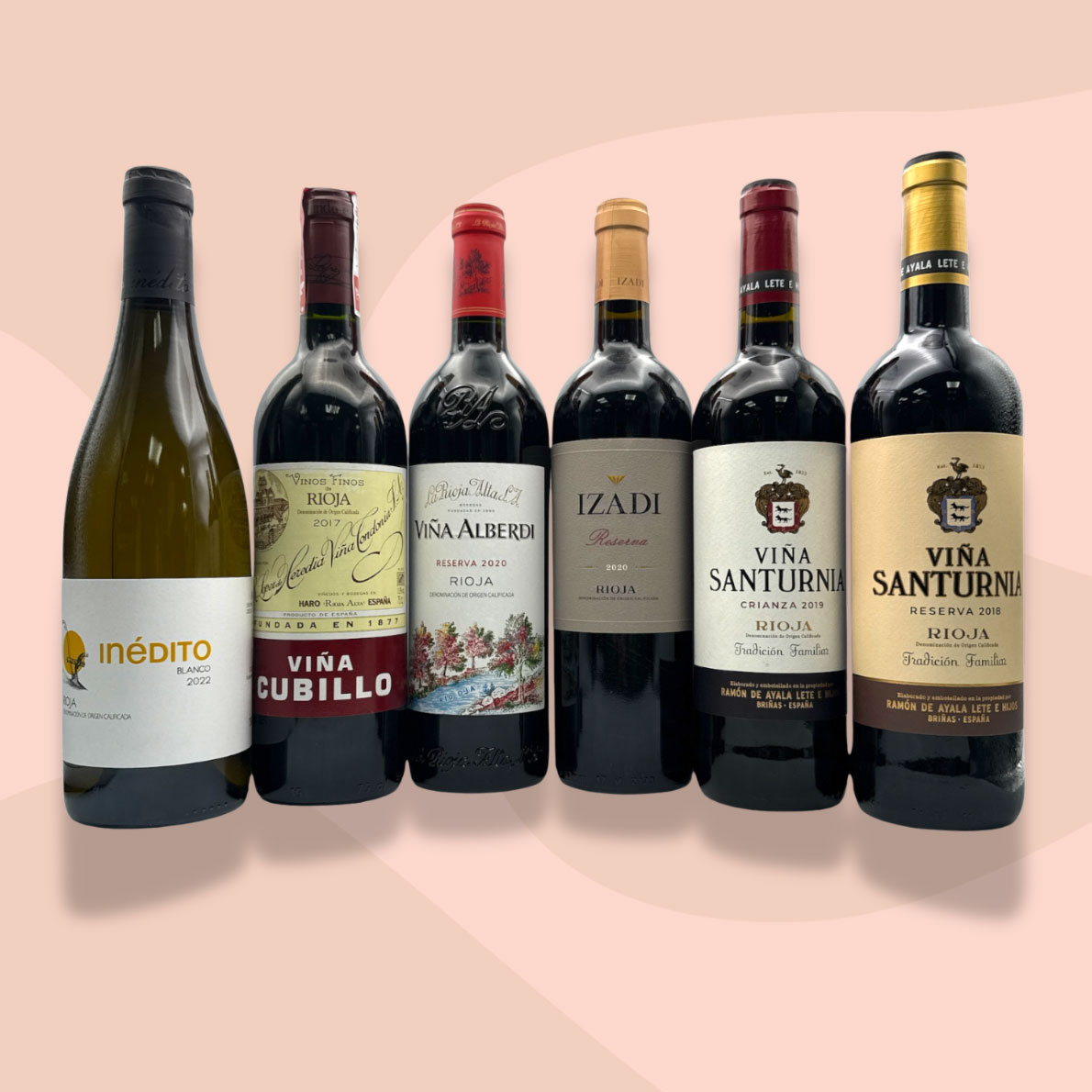 6 GLORIOUS RIOJAS No.02 Mixed Case x 6 Bottles Image