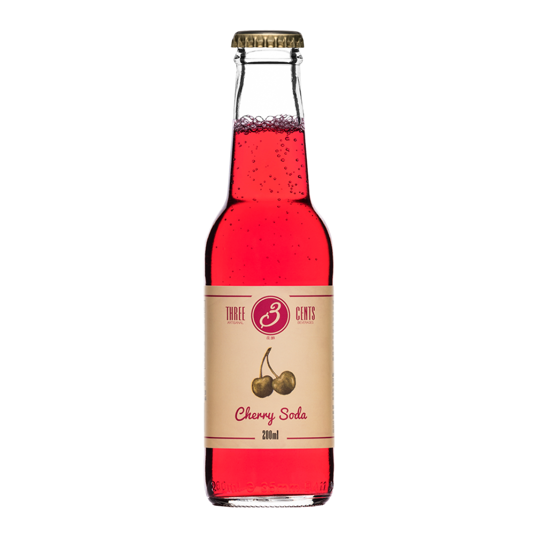 THREE CENTS Cherry Soda (200ml) EACH VGN/GF Image