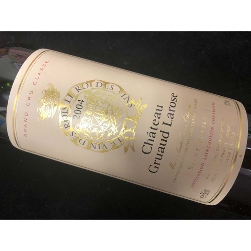 CHATEAU GRUAUD-LAROSE 2eme Cru Classe Saint-Julien 2004 Bottle(ck) Image