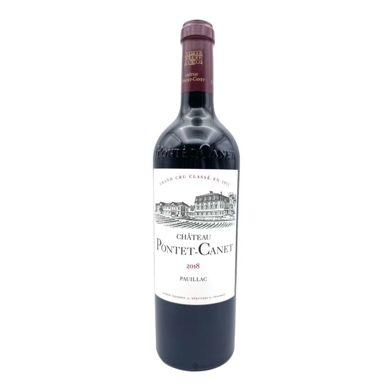 CHATEAU PONTET CANET 5ieme Cru Classe Pauillac 2018 Bottle - NO DISCOUNT Image