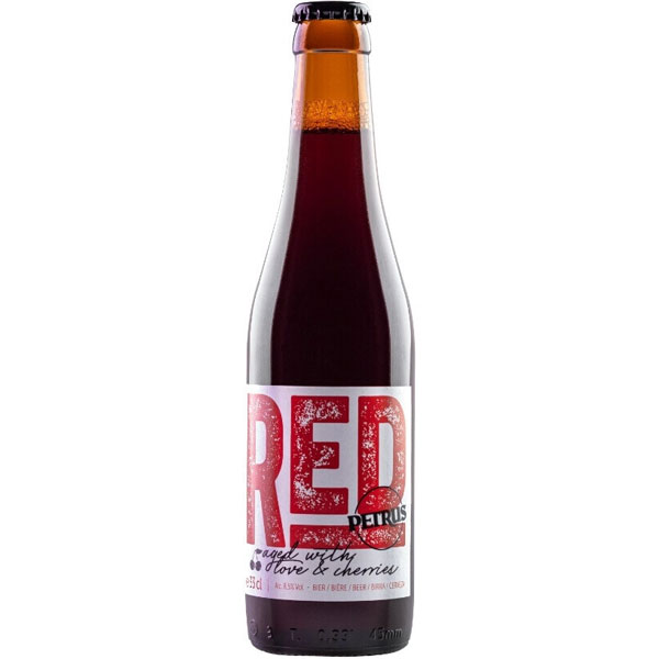 BROUWERIJ DE BRABANDRE 'Red by Petrus' Belgian Fruit Sour Bottle (330ml) 8.5%abv Image