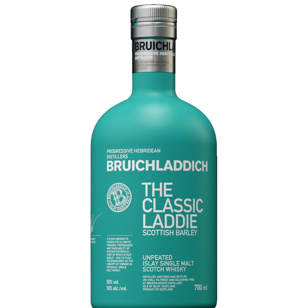 BRUICHLADDICH Classic 'The Laddie' Scottish Barley Unpeated Islay Single Malt Whisky Bottle (70cl) 50%abv (los) Image