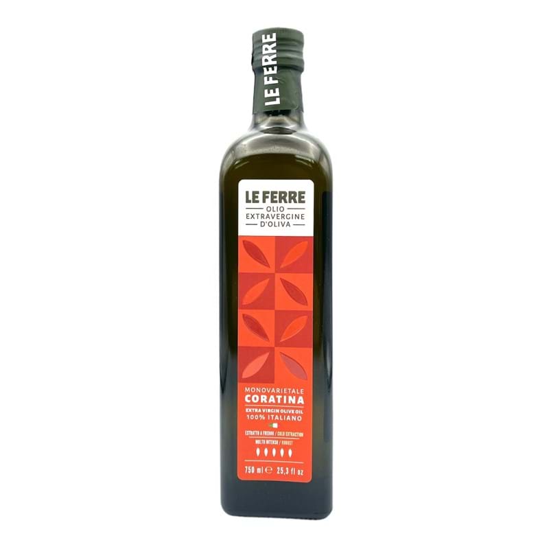 LE FERRE Coratina (Extra Virgin Olive Oil)2018 - Taranto, Puglia, Italy Bottle Image