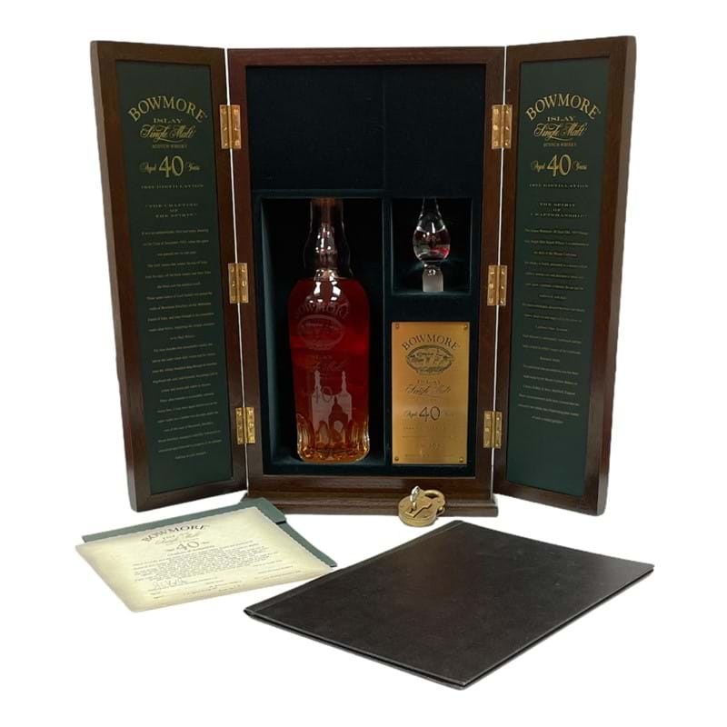 BOWMORE 40 Year Old Islay Malt (Distilled in 1955) Bottle (70cl) 42% (No.183) (MV*) Image