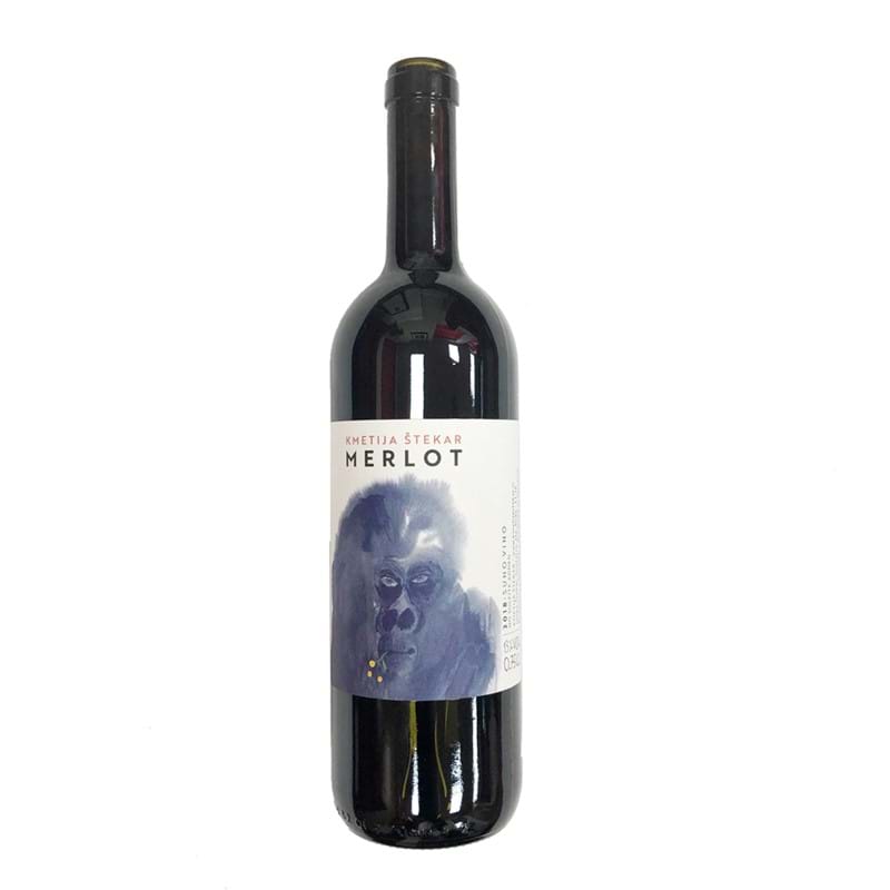 KMETIJA STEKAR Merlot 2018 Bottle ORG/NAT Image
