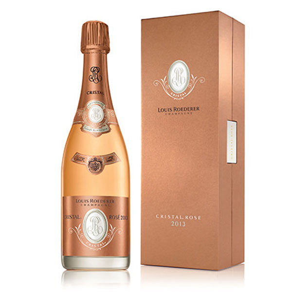 LOUIS ROEDERER Cristal Brut ROSE Millesime 2013 Bottle Image