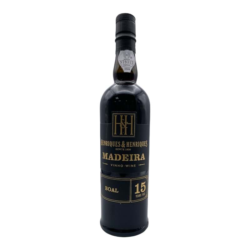 HENRIQUES & HENRIQUES 15 Year Old Boal Madeira HALF (50cl) 20%abv (los) Image