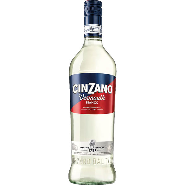CINZANO Vermouth Bianco (Medium Sweet) Bottle (75cl) 15%abv Image