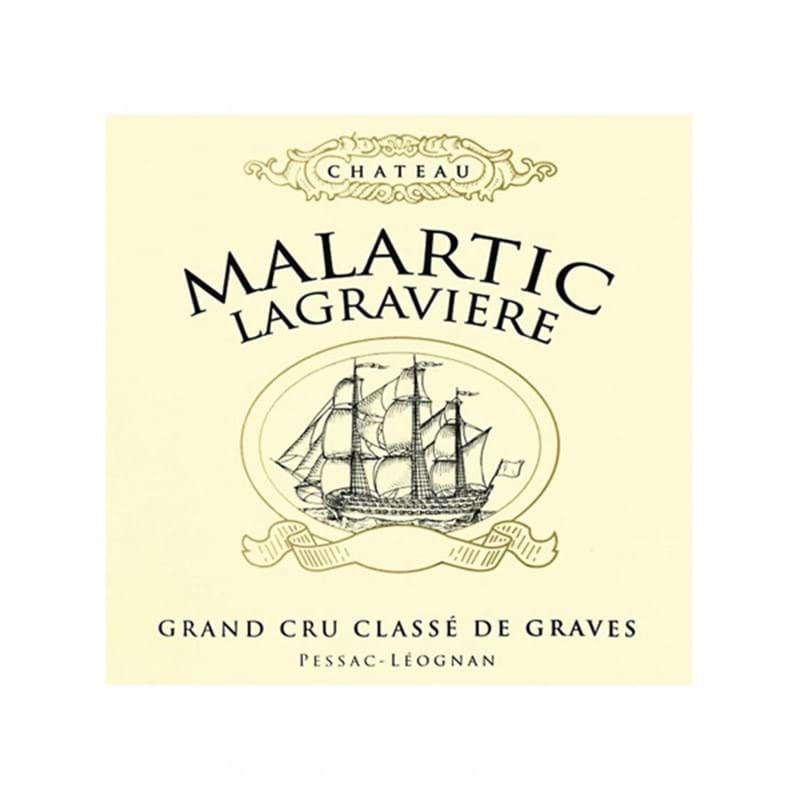 CHATEAU MALARTIC-LAGRAVIERE Rouge Wooden Case x 6 Bottles 2020 - PRE-RELEASE Image