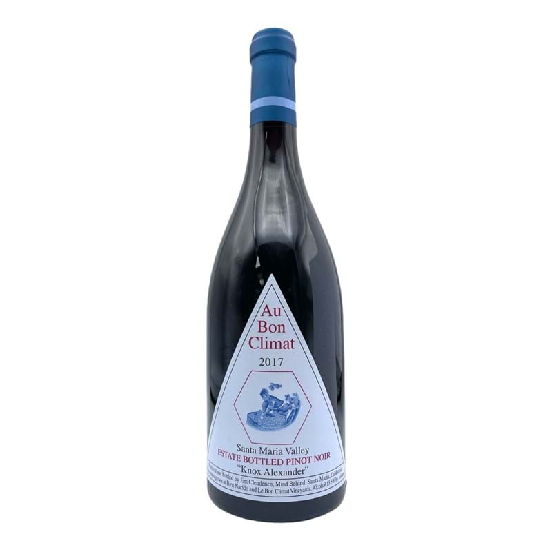 AU BON CLIMAT Pinot Noir, Knox Alexander Santa Maria Valley 2017 Bottle Image
