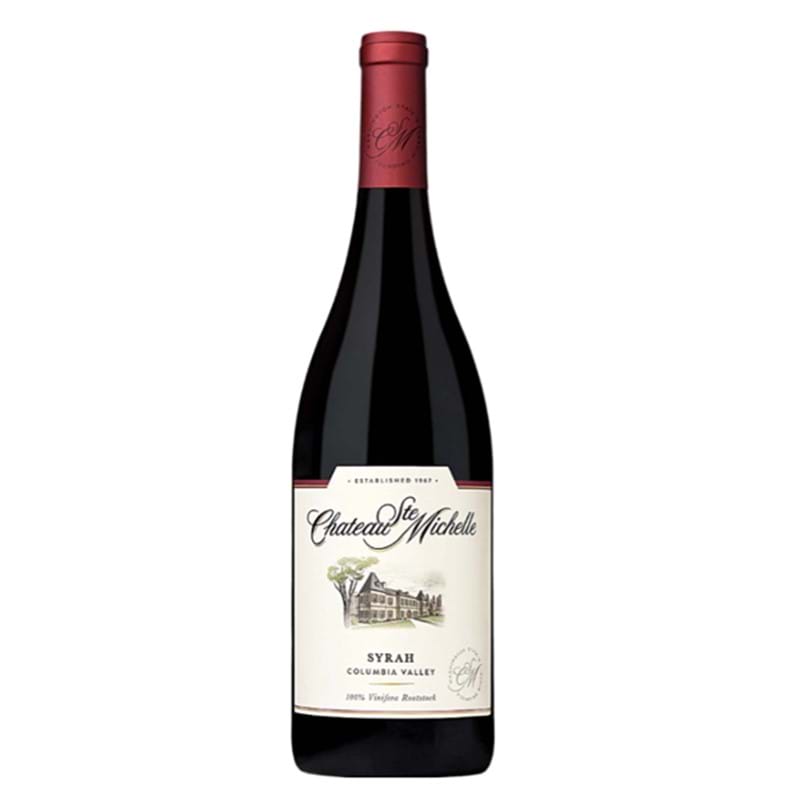 CHATEAU STE MICHELLE Syrah, Columbia Valley (Shiraz) 2016/17 Bottle Image