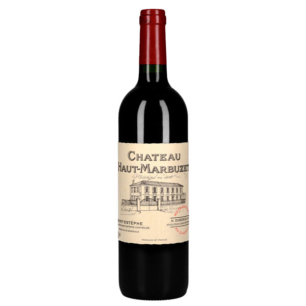 CHATEAU HAUT-MARBUZET Cru Bourgeois Exceptionnel, Saint-Estephe 2022 Bottle Image