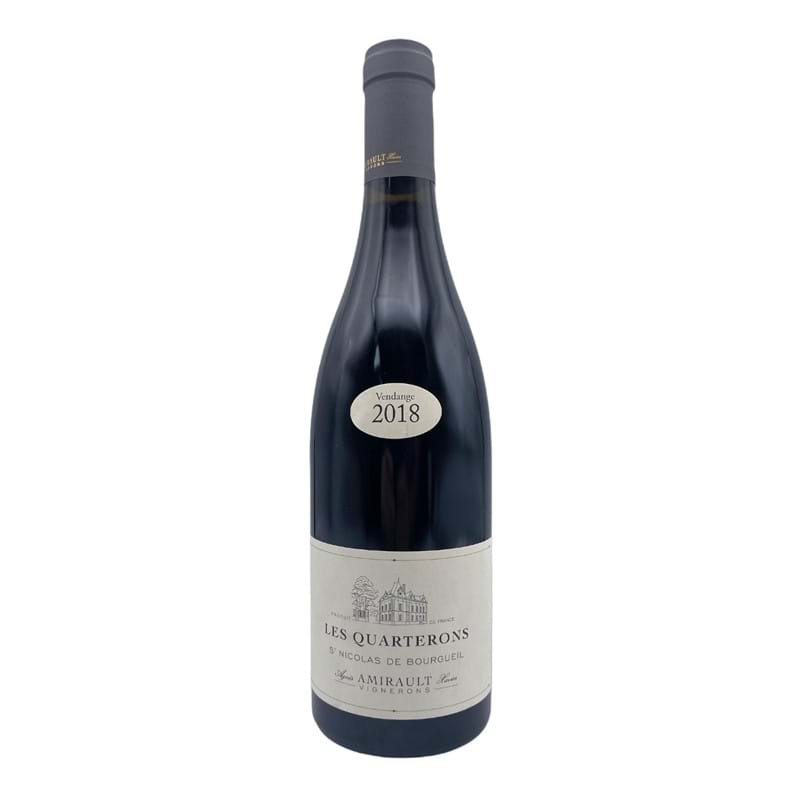 DOMAINE AMIRAULT St Nicolas de Bourgueil Clos des Quarterons 2017/18 Bottle BIO Image
