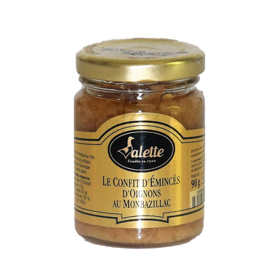 VALETTE Le Confit d'éminces d'oignons au monbazillac 90g Jar (43000VA 00) Image