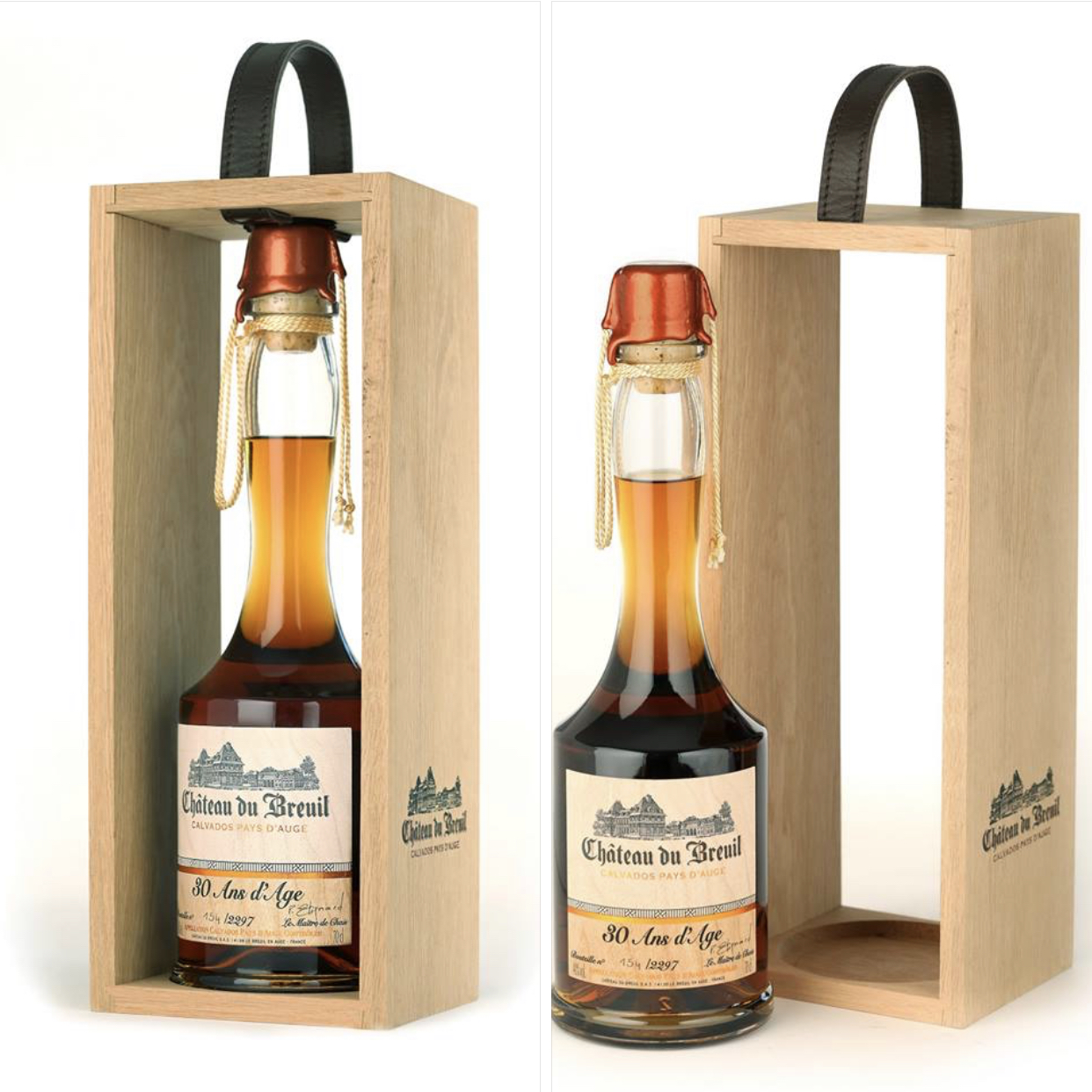 CHATEAU DU BREUIL 30 Year Old Calvados du Pays d'Auge - Le Breuil-en-Auge, Normandy Bottle (70cl) 41%abv Image