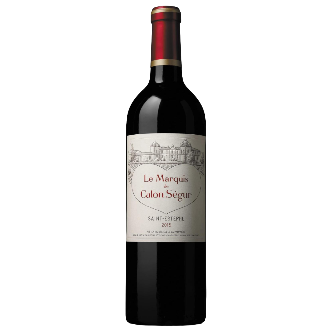 LE MARQUIS DE CALON-SEGUR AOC Saint-Estephe 2015 Bottle Image