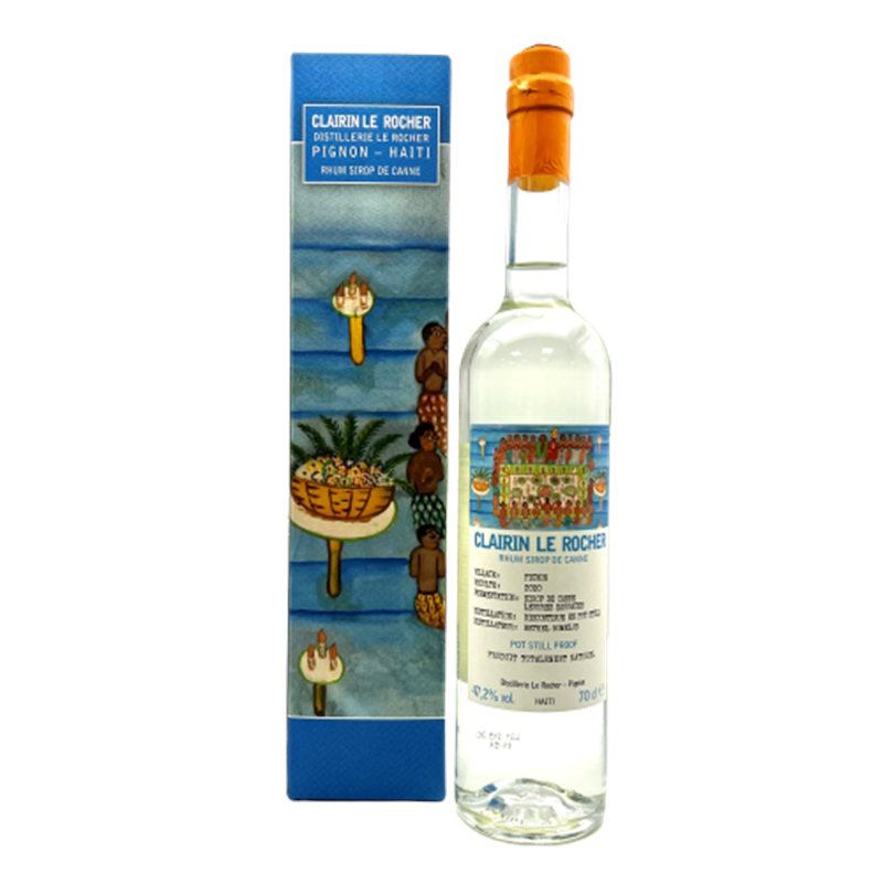 CLAIRIN 'Le Rocher' Single Traditional Pot Still Rum - Haiti Bottle (70cl) 49.5%abv (rtc) Image