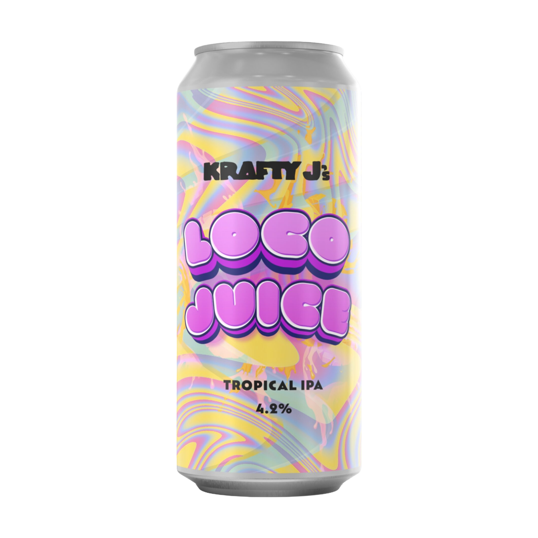 KRAFTY Js Loco Juice Tropical IPA CAN (440ml) 4.2%abv Image