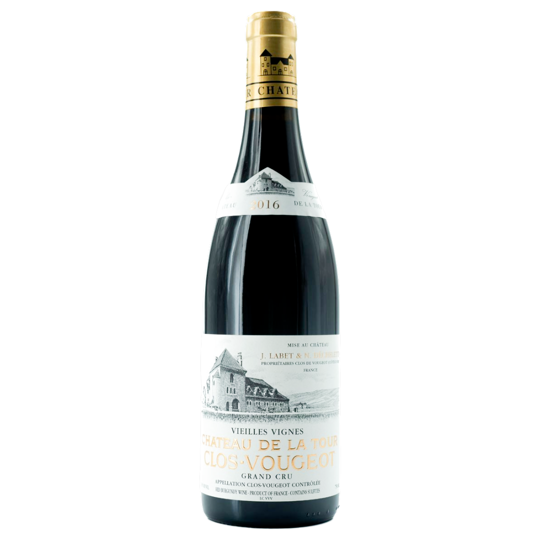 CHATEAU DE LA TOUR Clos de Vougeot Grand Cru Vieilles-Vignes - Cote de Nuits 2016 Bottle Image