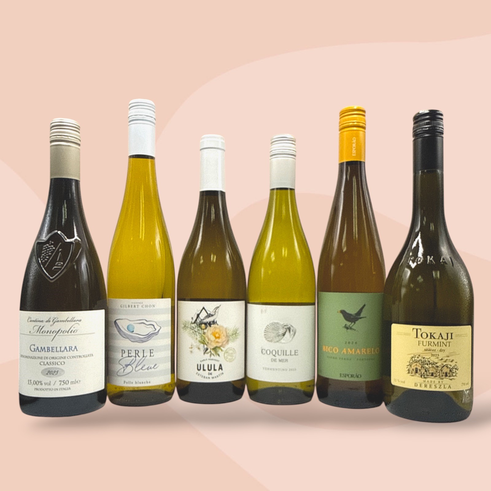 DUNELL'S WINE SELECTION 6 'Crisp, Dry Whites' No. 04 Mixed Case x 6 Bottles Image
