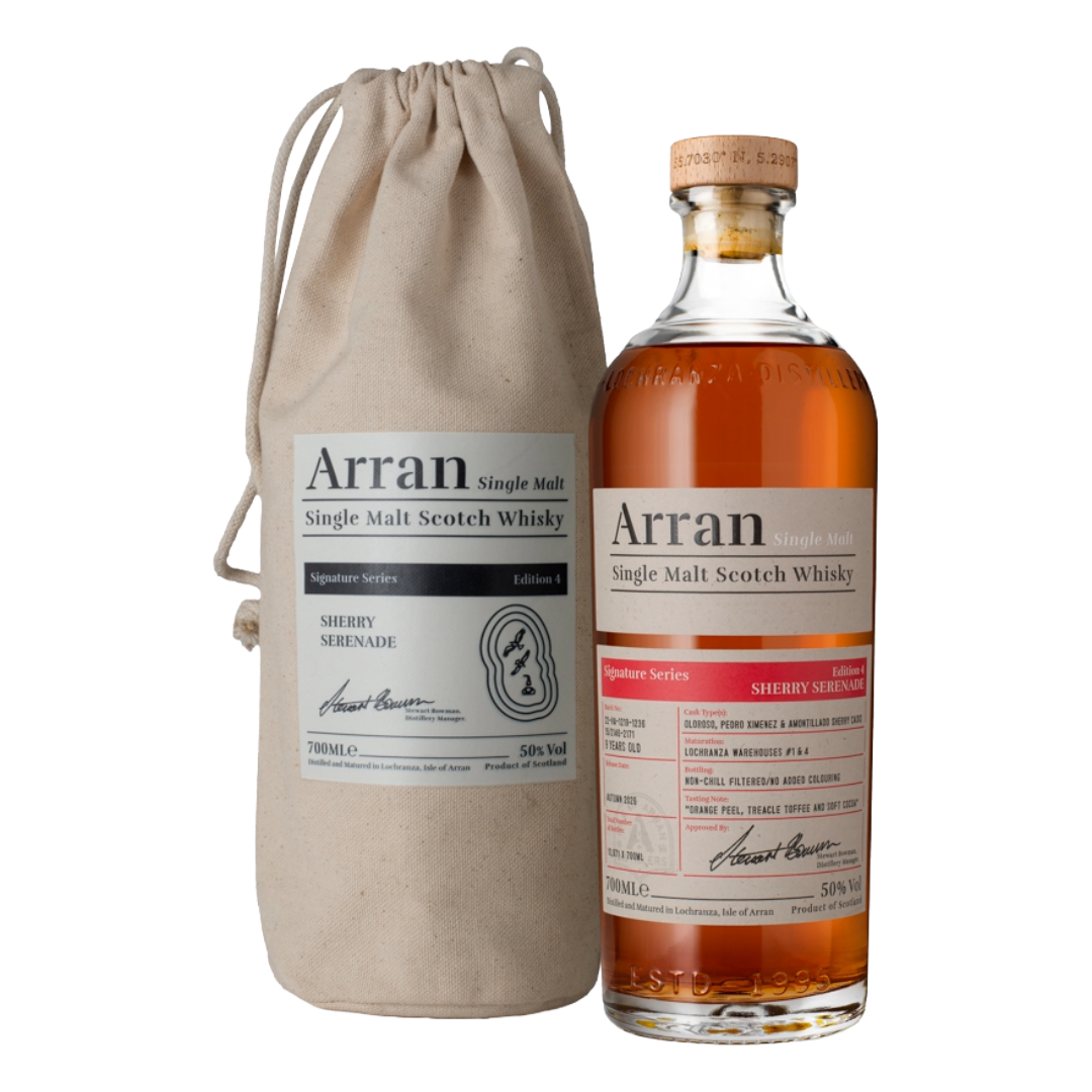 ARRAN Signature Series 'Sherry Serenade' Island Single Malt Scotch Whisky Bottle (70cl) 50%abv Image