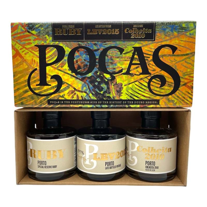 POCAS Tasting Gift Set, 3 x 20cl (LBV, Reserve Ruby & Colheita 2010) Image