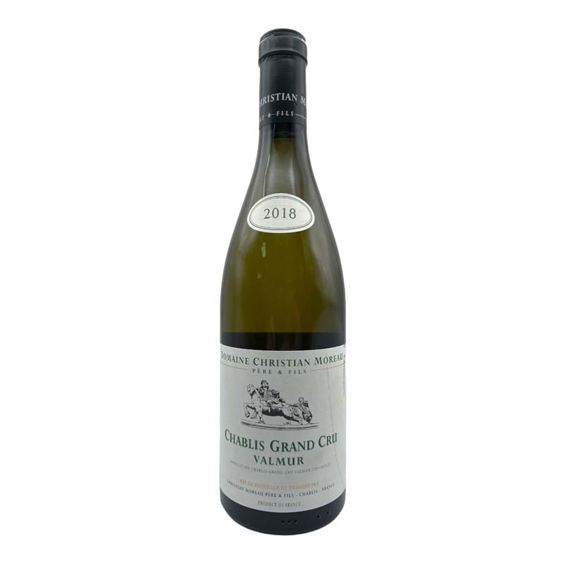 CHRISTIAN MOREAU Chablis Grand Cru, Valmur 2018 Bottle ORG Image