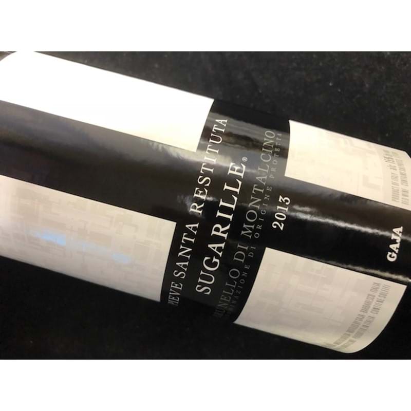 GAJA Brunello di Montalcino 'Pieve Santa Restituta' Sugarille 2013 Bottle-NO DISC Image