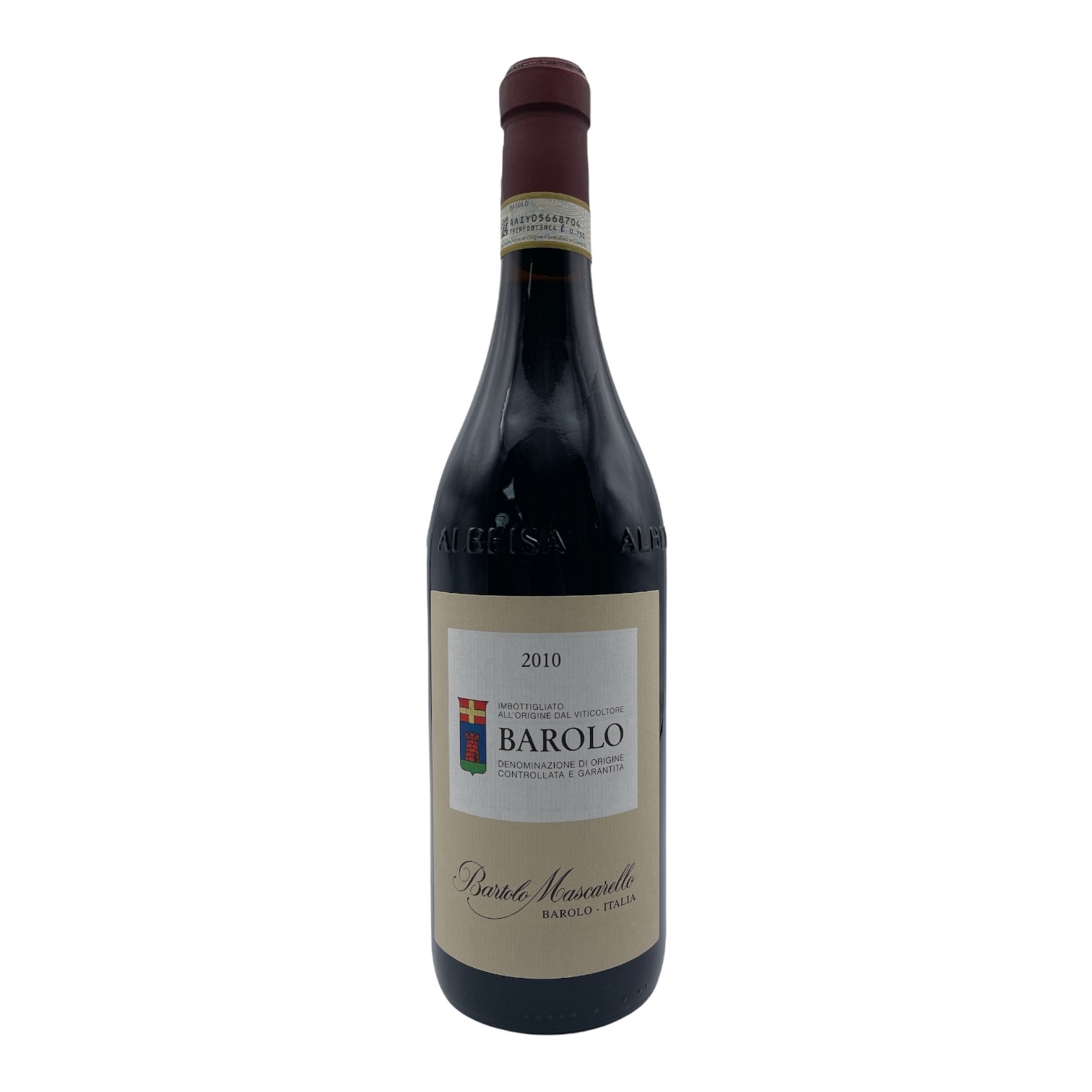 BARTOLO MASCARELLO Barolo DOCG 2010 Bottle Image