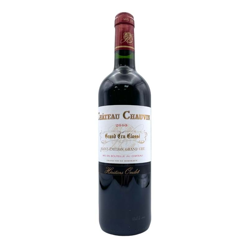 CHATEAU CHAUVIN Grand Cru Classe Saint-Emilion 2010 Bottle Image