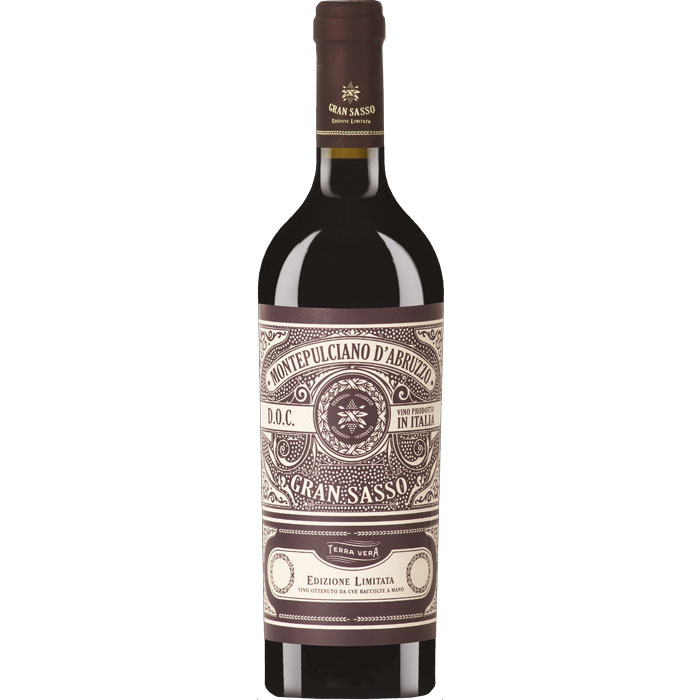 GRAN SASSO Montepulciano dAbruzzo 'Edizione Limitata' 2023/24 Bottle VGN Image