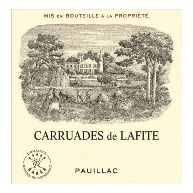 CARRUADES DE LAFITE 2nd Wine of Chateau 2019 Wooden Case x 6 Bottles - PRE-RELEASE Image