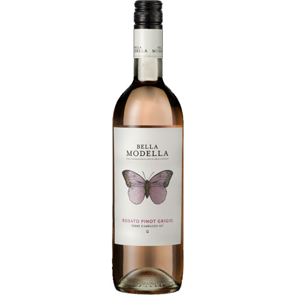 BELLA MODELLA Pinot Grigio ROSE Blush 'La Farfalla' 2023/24/25 Bottle VGN (Cielo) Image