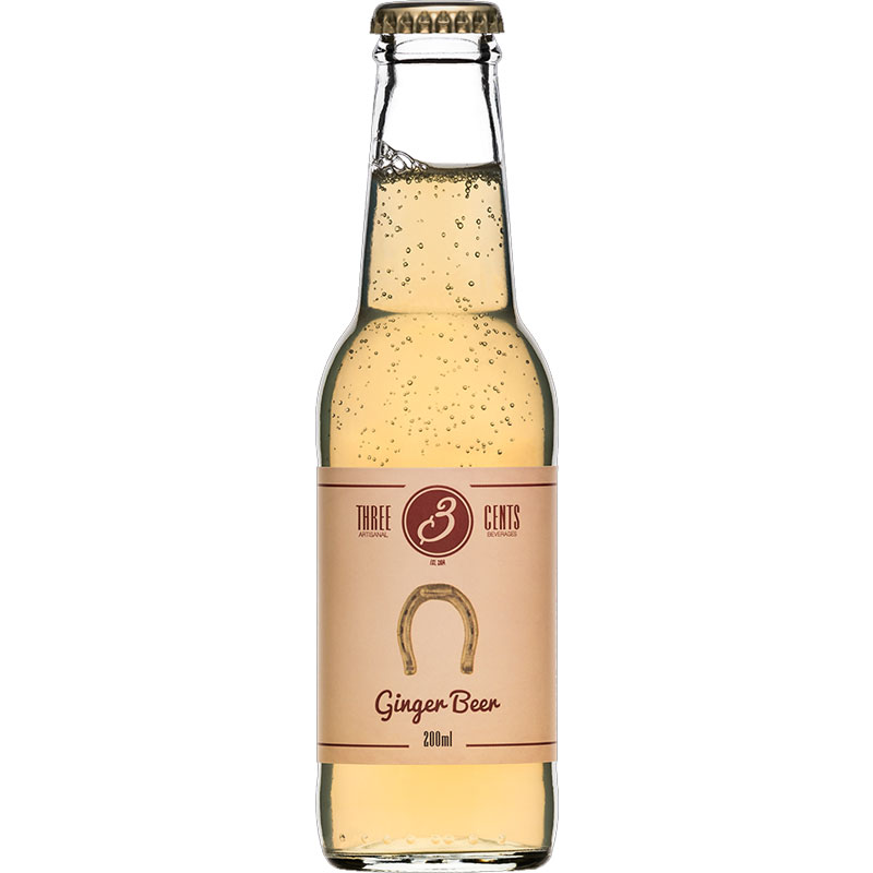 THREE CENTS Ginger Beer (200ml) EACH Image
