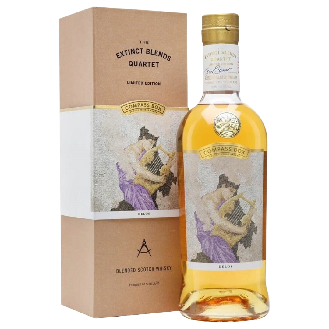 COMPASS BOX Delos 'Extinct Blends Quartet' Blended Scotch Whisky Bottle (70cl) 49%abv (los) Image