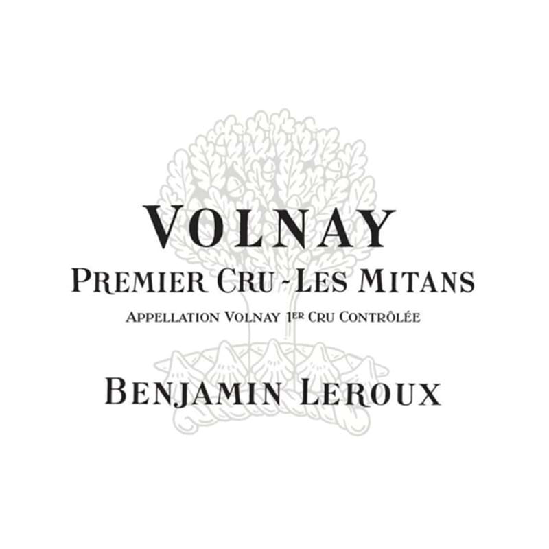 BENJAMIN LEROUX Volnay 1er Cru Les Mitans 2019 Case x 6 Bottles - PRE-RELEASE Image