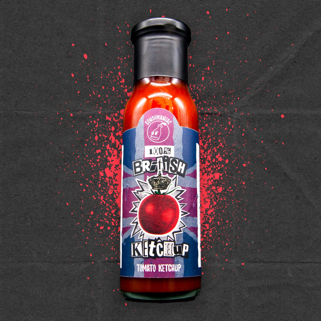 CONDIMANIAC 100% British Ketchup Bottle 260g VGN Image