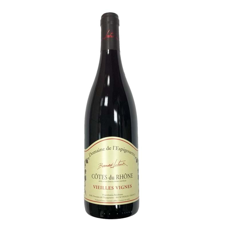 DOMAINE DE L'ESPIGOUETTE Cotes du Rhone Vieilles-Vignes 2017/18 Bottle Image