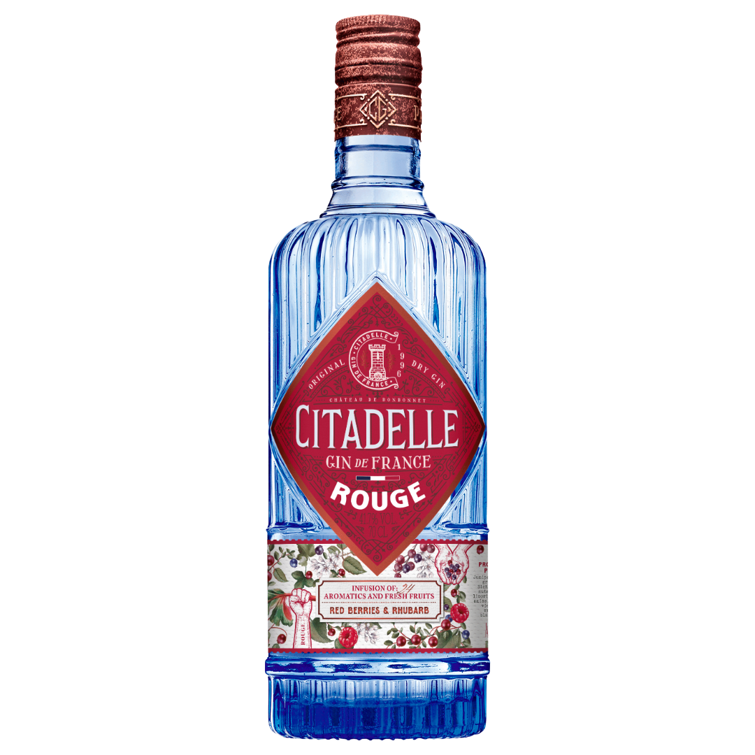 CITADELLE 'Rouge' Gin de France from Chateau de Bonbonnet Bottle (70cl) 41.7%abv Image