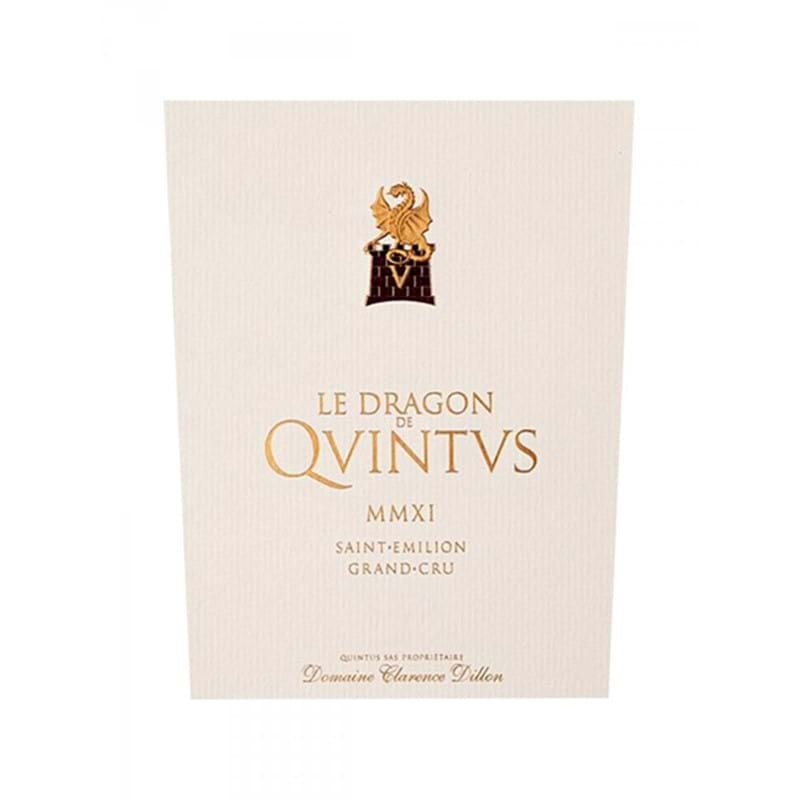 LE DRAGON DE QUINTUS Saint-Emilion 2019 Wooden Case x 6 Bottles - PRE-RELEASE Image