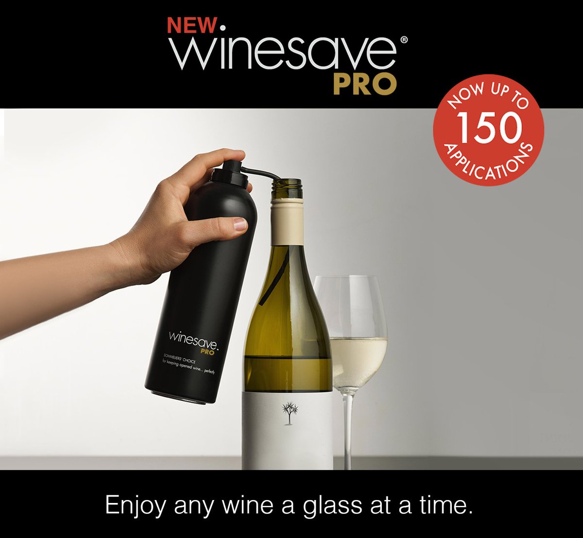 WINESAVE PRO Argon canister (150 applications) - Each Image