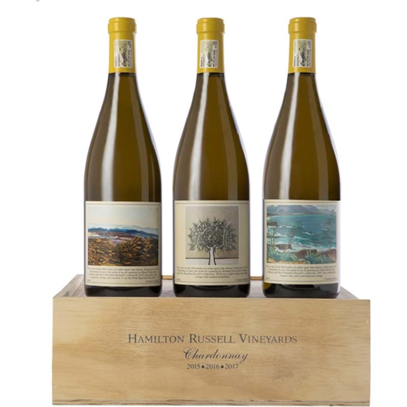 HAMILTON RUSSELL Vertical 2015 to 2017 Chardonnay CASE x 3 Bottles - PRE-RELEASE Image