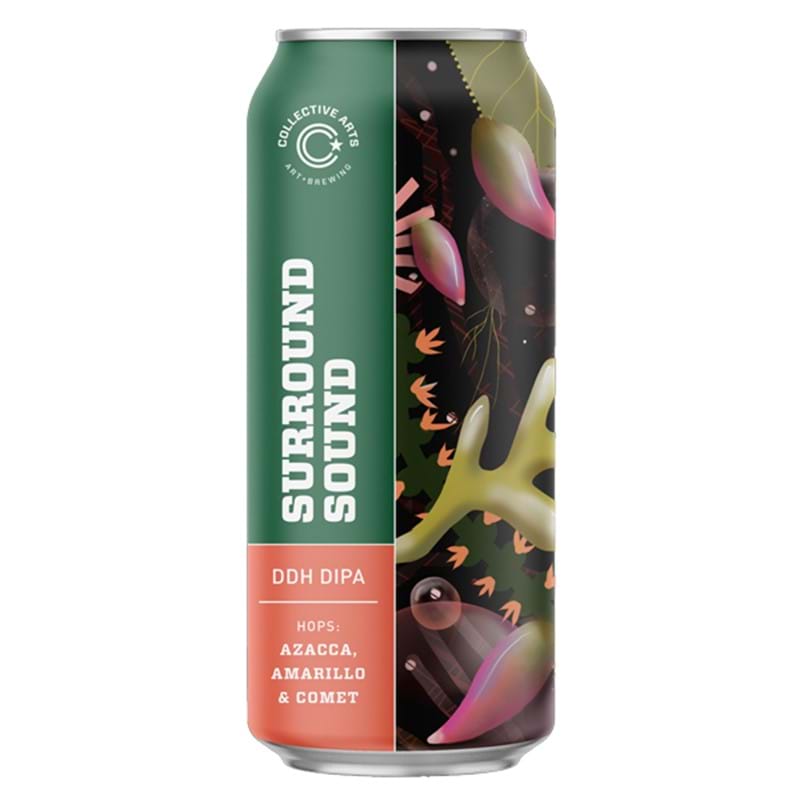 COLLECTIVE ARTS Surround Sound DDH IPA (473ml) CAN 8.2%abv (BBE 22.5) Image