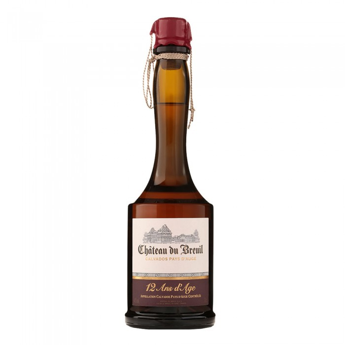 CHATEAU DU BREUIL 12 Year Old Calvados du Pays d'Auge - Le Breuil-en-Auge, Normandy Bottle (70cl) 41%abv Image