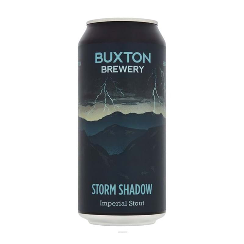 BUXTON Storm Shadow, Imperial Stout (440ml) CAN 8.5%abv (BBE 02/22) Image