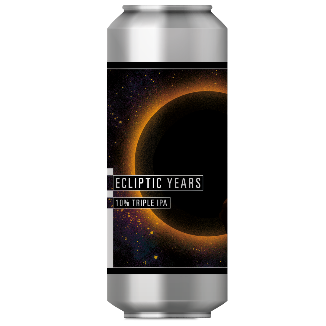 MAKEMAKE BREWERY 'Ecliptic Years' 10% Triple IPA Can (500ml) 10%abv VGN Image