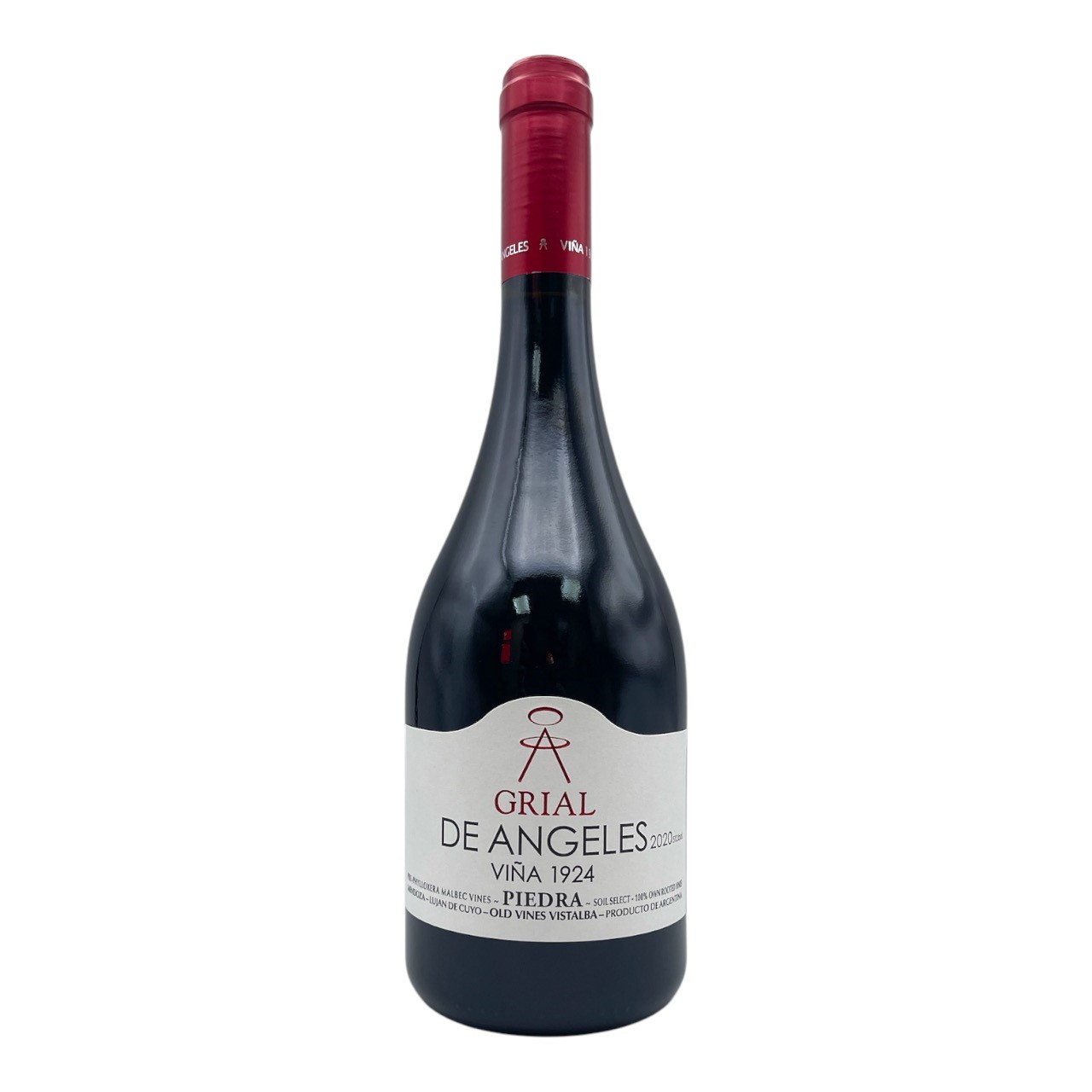 DE ANGELES Malbec Grial Piedra 'Viña 1924' (Stone Soil) - Vistalba 2020 Bottle Image