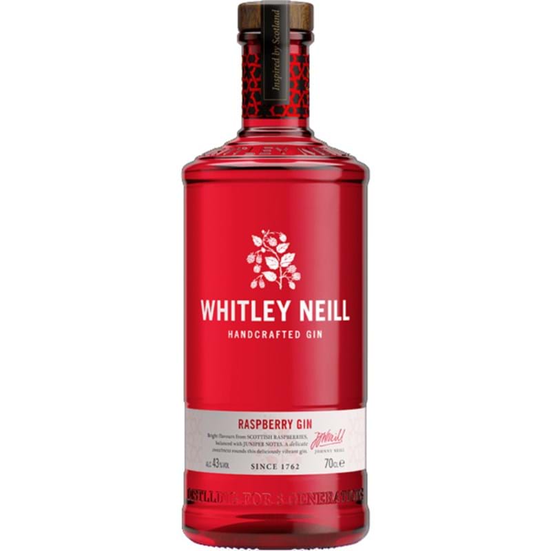 WHITLEY NEILL 'Handcrafted' Raspberry Gin Bottle (70cl) 43%alc Image